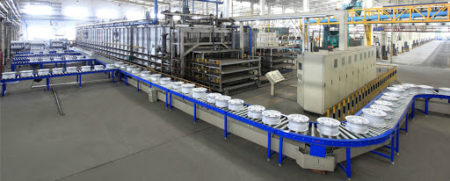 Conveyor system maintained by industrial services